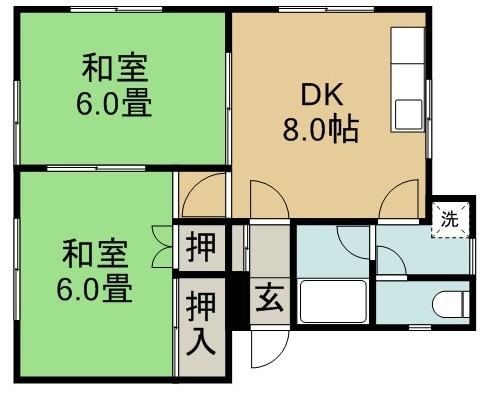  樹苑ミネの間取写真