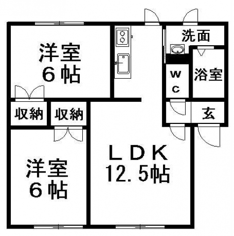  アイスフォーリスの間取写真