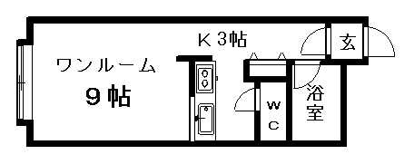 ベルゼＦ　203号室賃貸物件_間取図