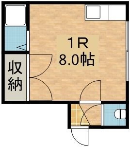 ハイツアミー　206号室賃貸物件_間取図